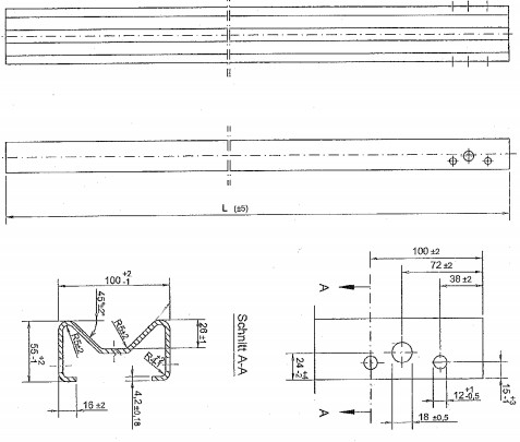 rollo de acero del perfil de la sigma de 21KW 45# que forma la máquina con 16 pasos que forman la estación
